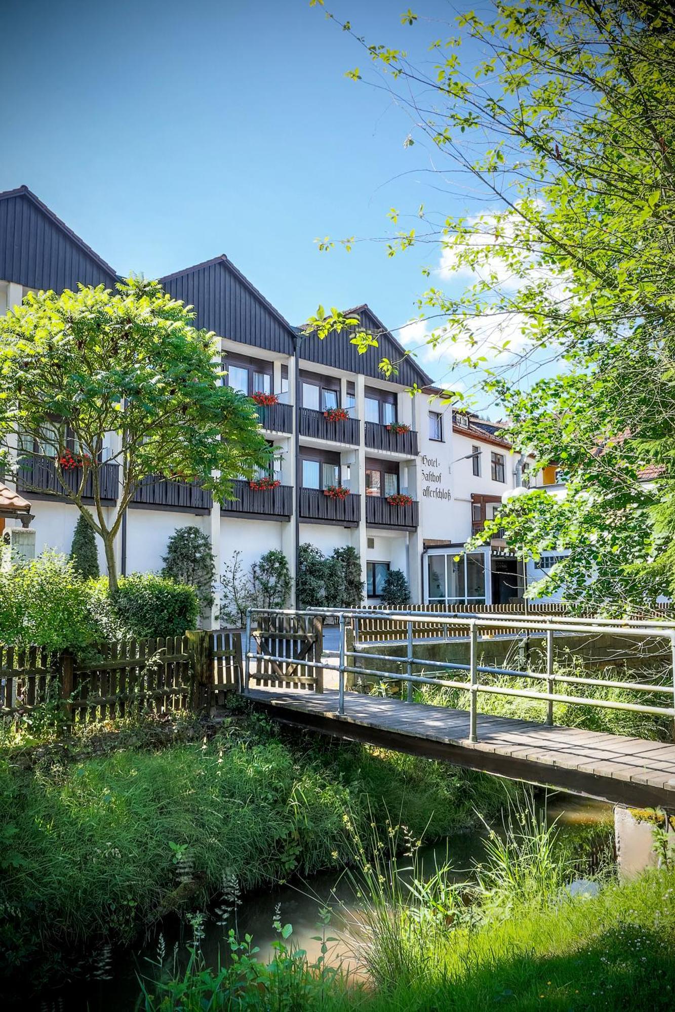 Hotel Gasthof Wasserschloß Mitwitz Exterior foto